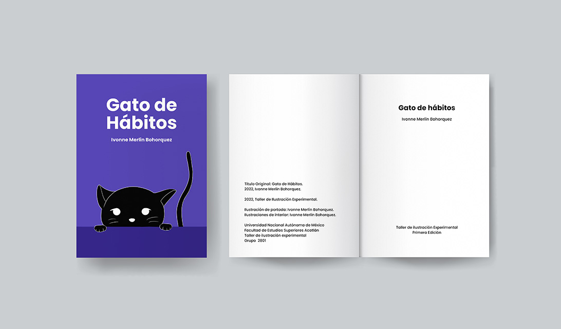 Mockup - Gato de hábitos