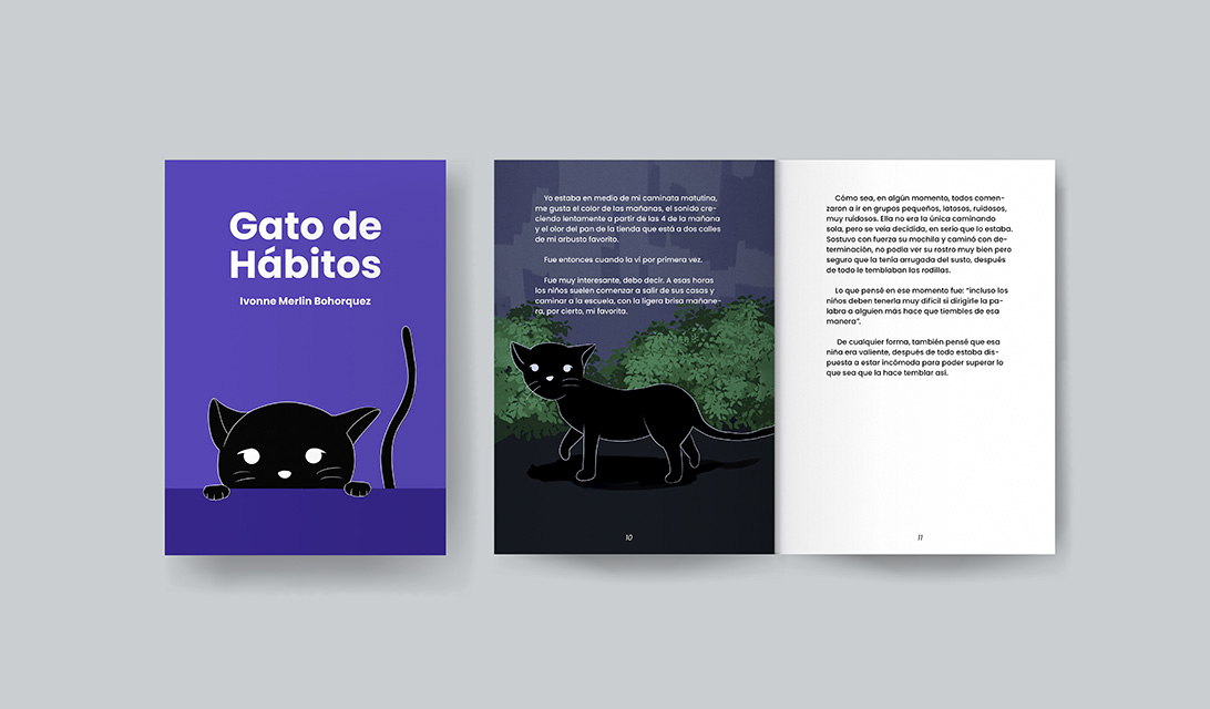 Mockup - Gato de hábitos