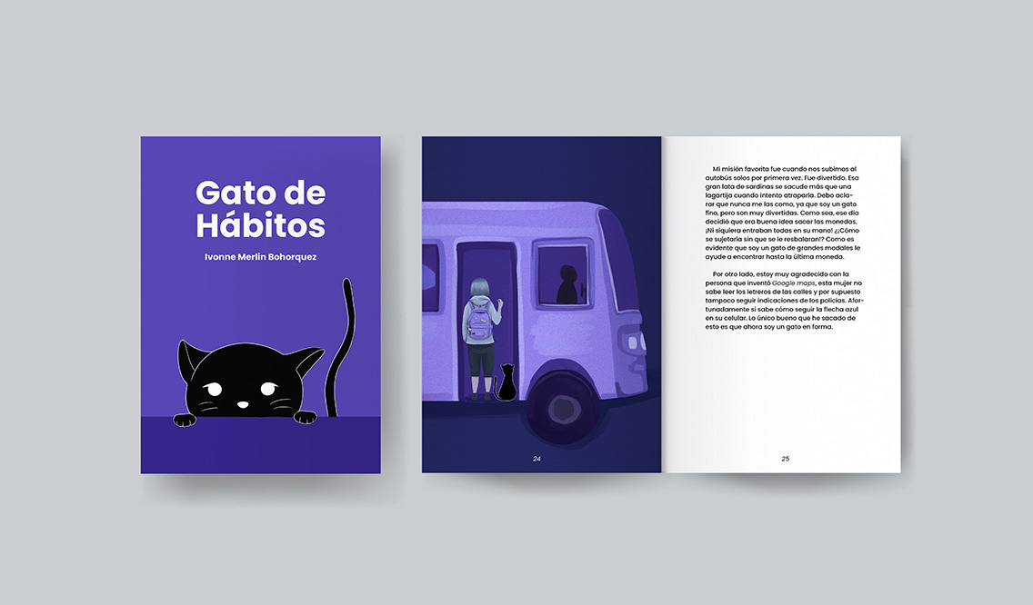 Mockup - Gato de hábitos