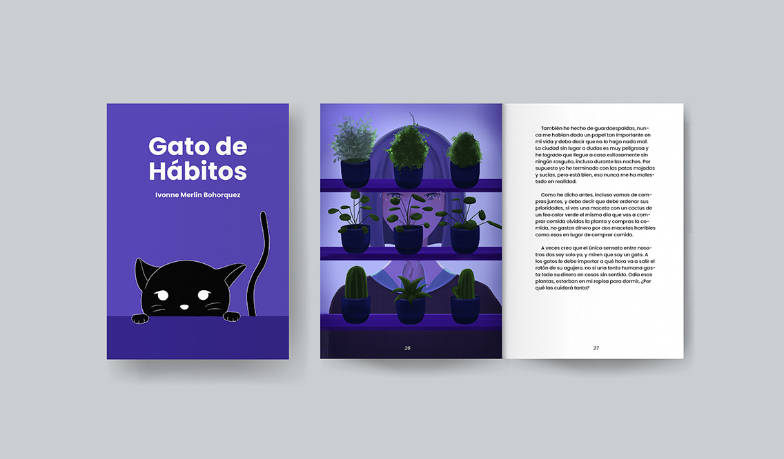 Mockup - Gato de hábitos