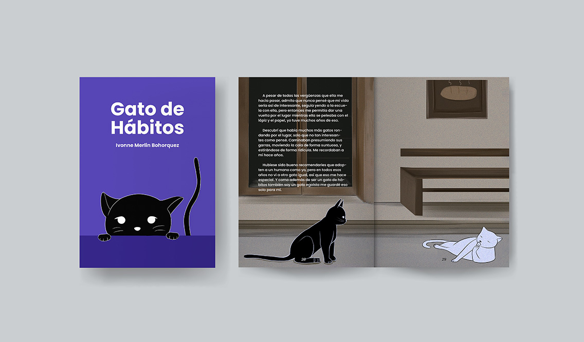 Mockup - Gato de hábitos