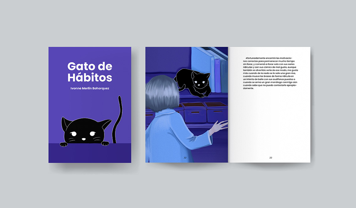 Mockup - Gato de hábitos