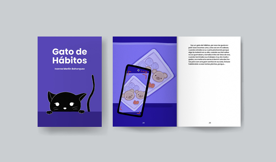 Mockup - Gato de hábitos