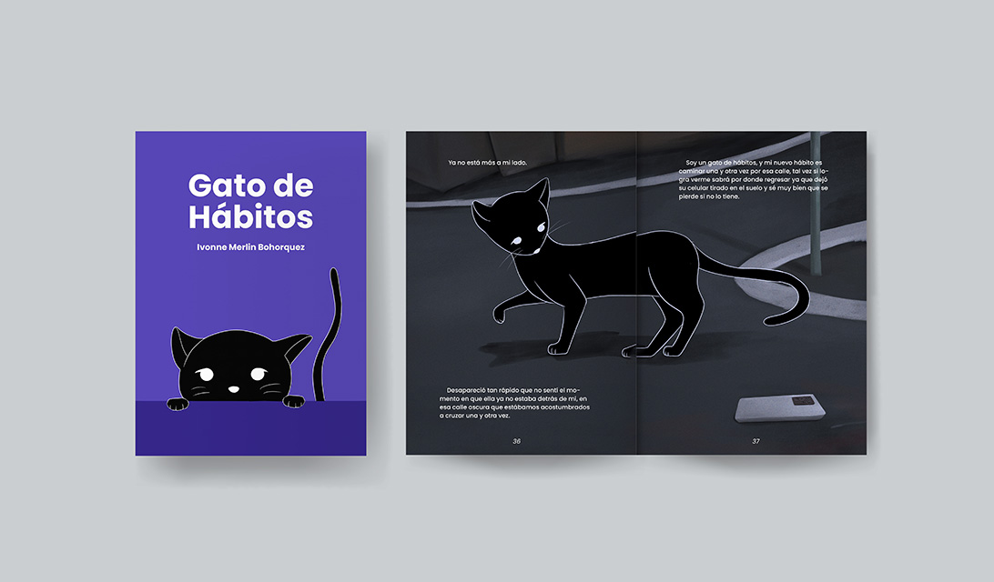 Mockup - Gato de hábitos