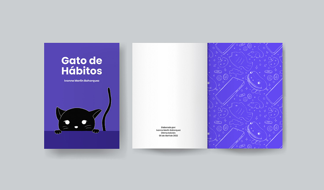 Mockup - Gato de hábitos