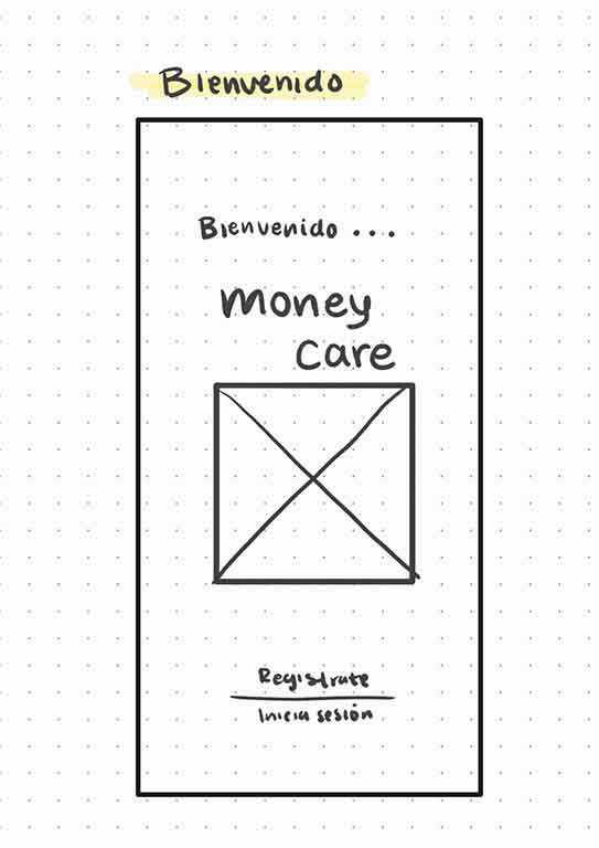 wireframes - Money Care